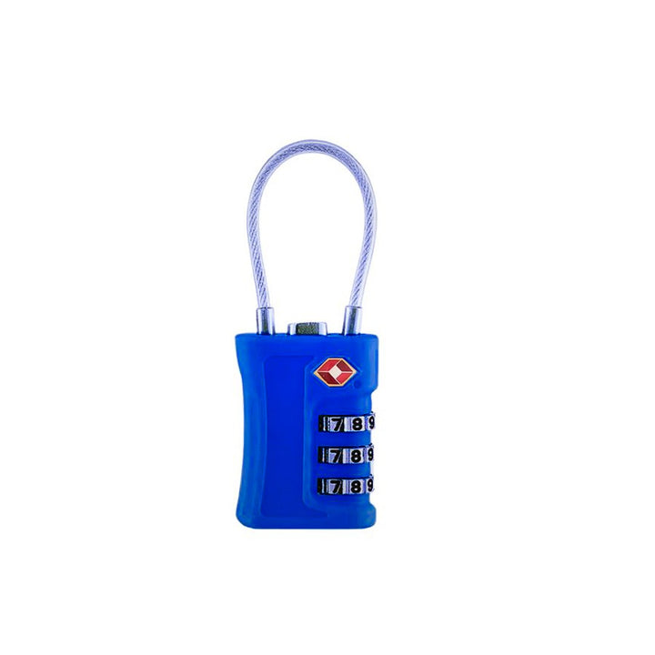 Code Lock for Travel Luggage Password Changeable Lock - Blue