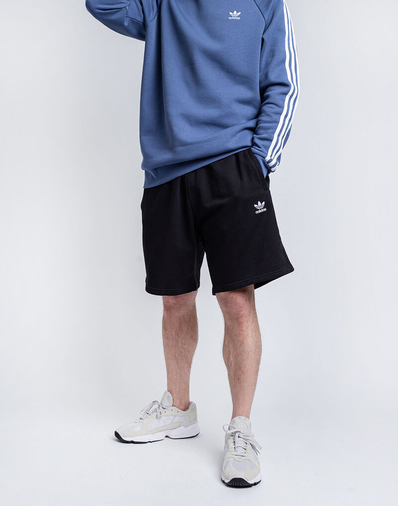Adidas Originals Trefoil Essentials Shorts men's Black - 3alababak