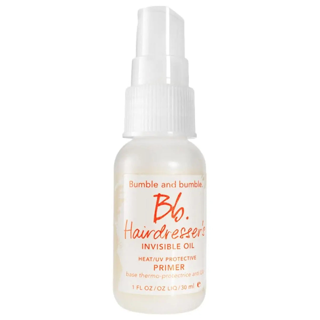 Bumble and bumble. Hairdresser's Invisible Oil Heat/UV Protection Leave-In Conditioner Hair Primer | Hydrating, Anti Frizz, Color Safe | Straight, Coily | With Argan Oil + Coconut Oil