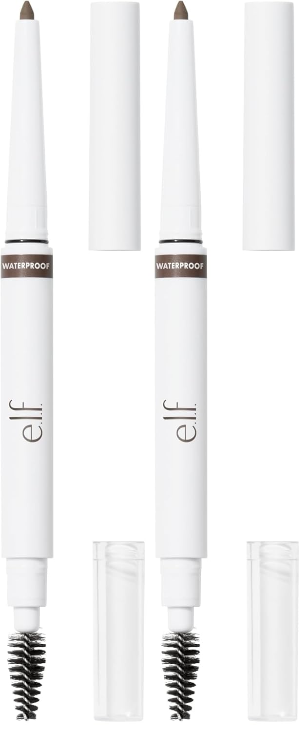 e.l.f. Cosmetics Instant Lift Brow Pencil 2-Pack, Dual-Ended Precision Brow Pencils For Shaping & Defining Brows