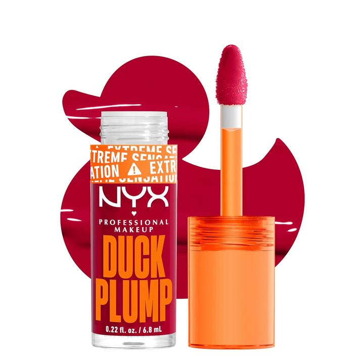 NYX PROFESSIONAL MAKEUP Duck Plump High Pigment Lip Gloss, Lip Plumper Gloss with Spicy Ginger