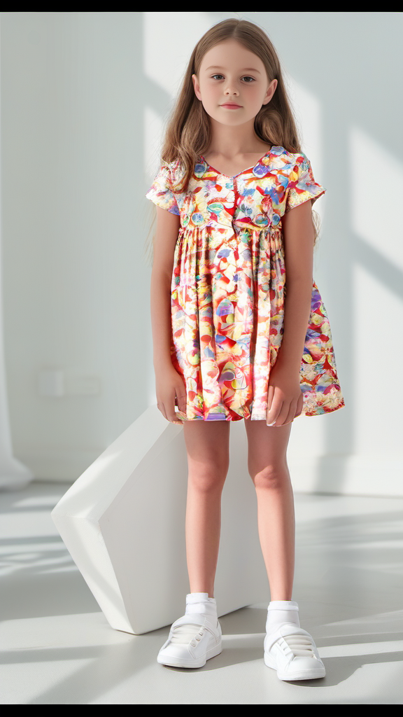 POLO RALPH LAUREN Kids Pink FLORAL DRESS