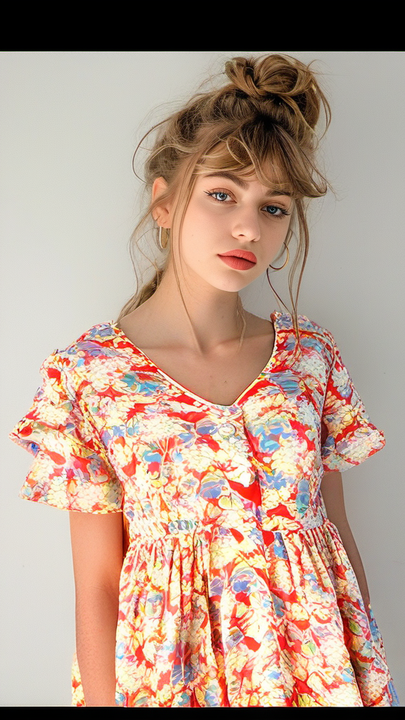 POLO RALPH LAUREN Kids Pink FLORAL DRESS 3alababak