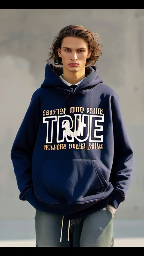 True Religion logo-print long-sleeve Hoodie