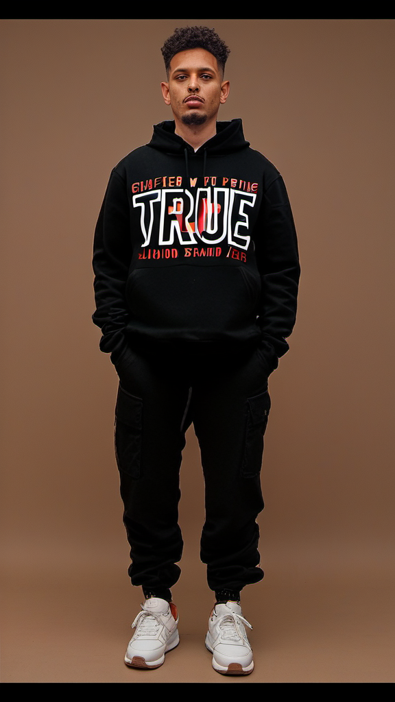 True Religion logo-print long-sleeve Hoodie