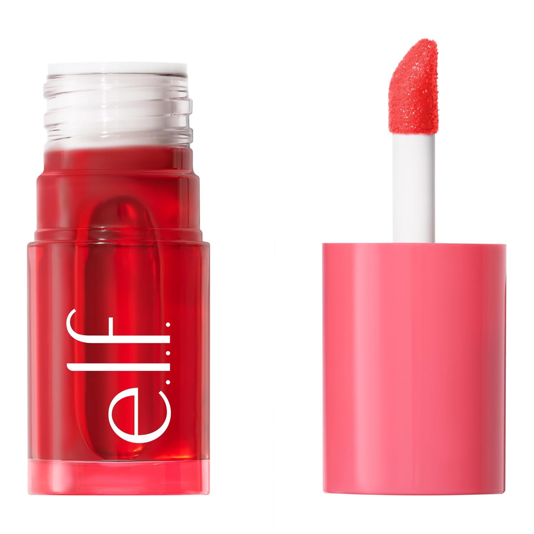 e.l.f. Sheer For It Blush Tint, Multi-Use, Long-Lasting Lip & Cheek Makeup, Creates A Natural Flush Finish, Vegan & Cruelty-Free