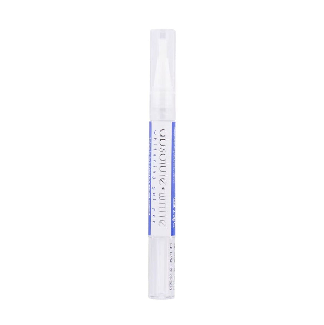 Absolute White New Formula Teeth Whitening Gel Pen Fine Bristles Soft Brush