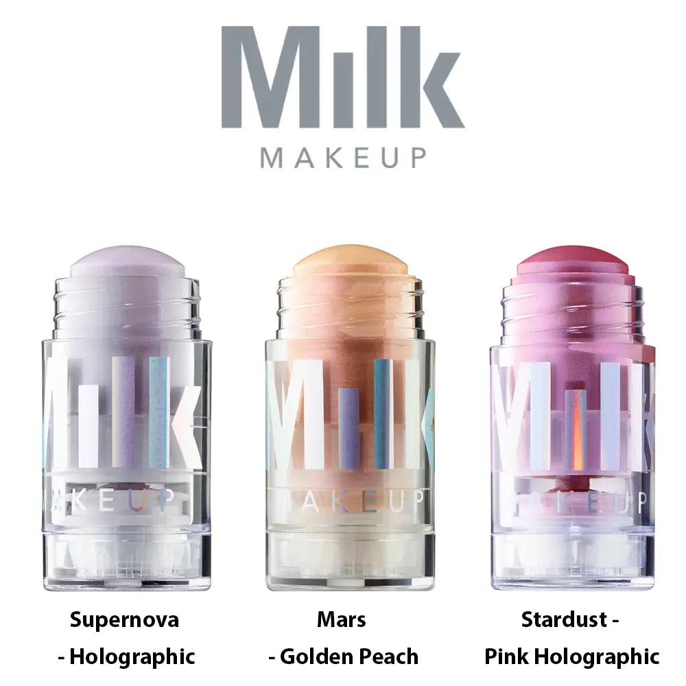 Milk Makeup Cooling Water and Supernova Holographic Stick Set: Watch 10  Reviews on Supergreat