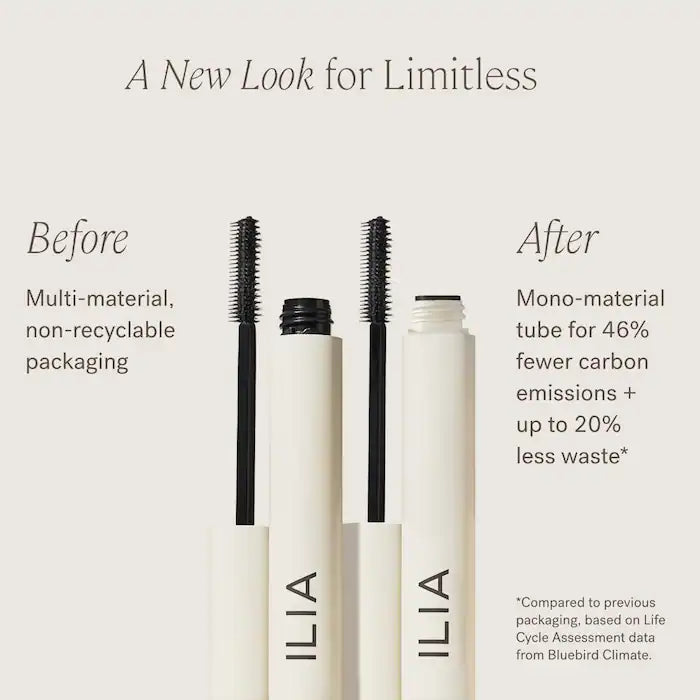 ILIA Limitless Lash Lengthening Clean Mascara  Mini size -3g