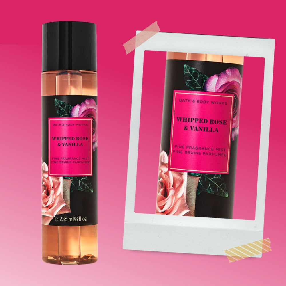 Rose and vanilla perfume online bath and body works