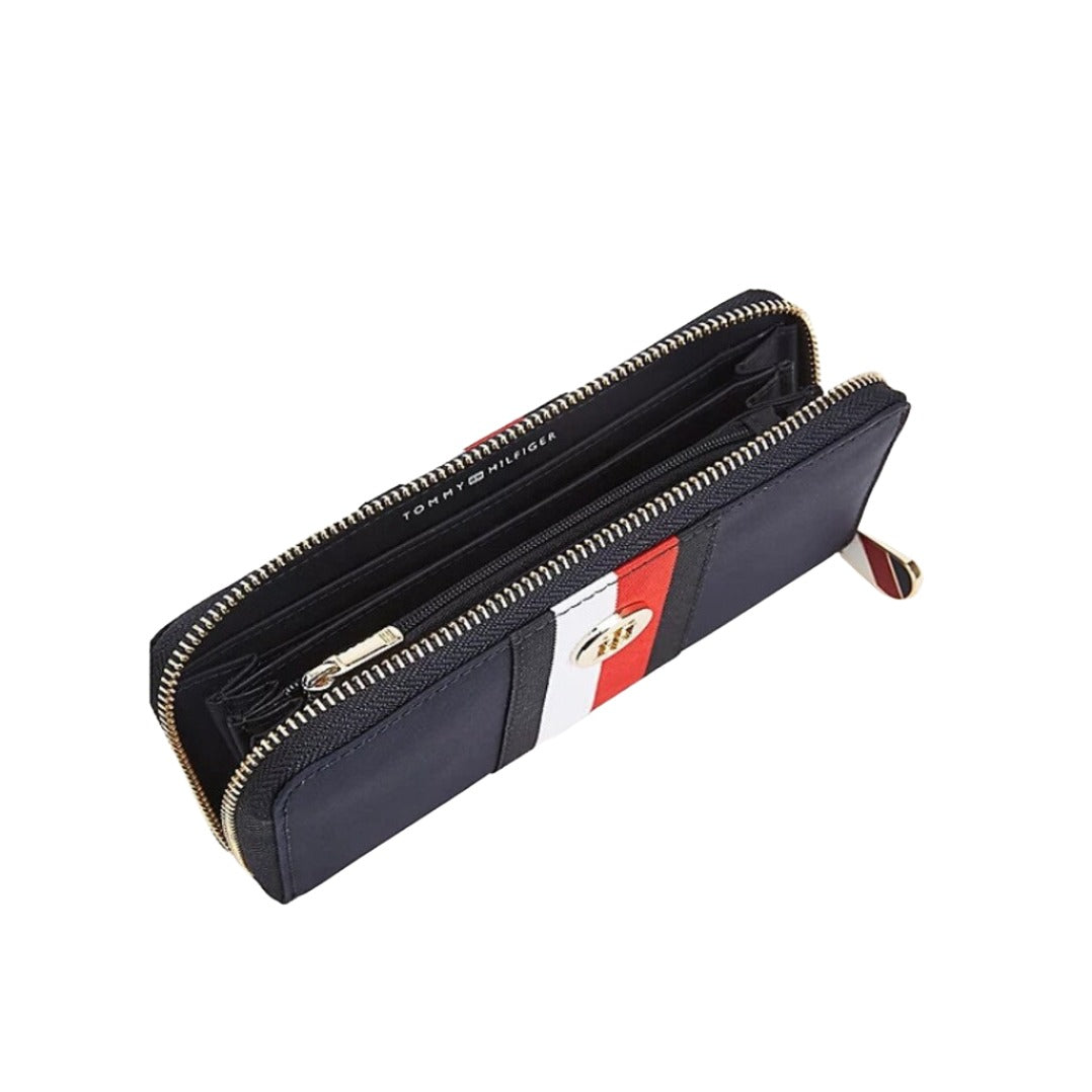 Tommy Hilfiger Signature Large Zip Wallet - 3alababak