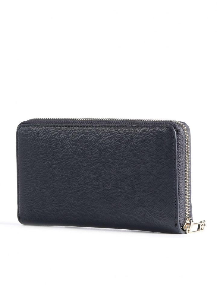 Tommy Hilfiger TH Timeless Element Large Zip Around Wallet Navy