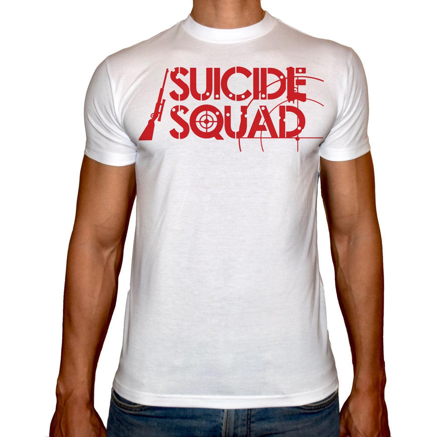 Phoenix WHITE Round Neck Printed T-Shirt Men (Suicide squad) - 3alababak