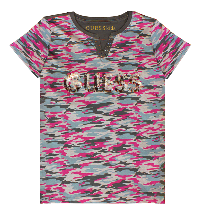 Guess Kids Girls Cotton T-shirt Multicolor - 3alababak