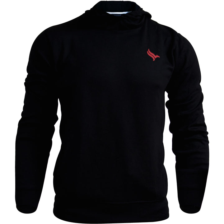 PHOENIX Black Cotton Men's Hoodie - 3alababak