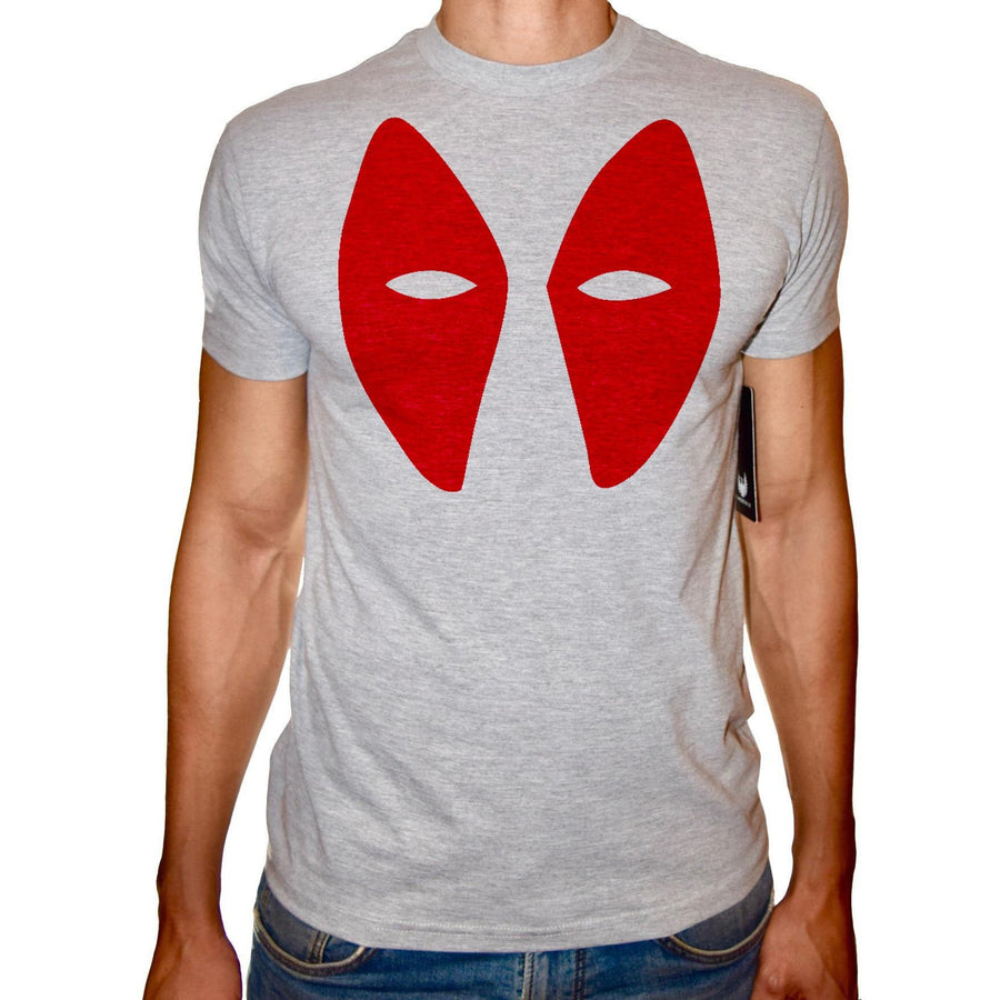 Phoenix GREY Round Neck Printed T-Shirt Men (Deadpool) - 3alababak