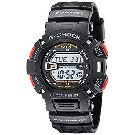 Casio G-Shock Quartz Watch with Resin Strap, Black Model G9000-1V - 3alababak