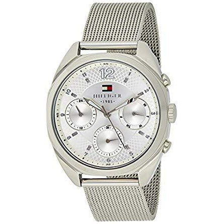 Tommy Hilfiger Women's 1781628 Sophisticated Sport Silver-Tone Stainless Steel Watch - 3alababak