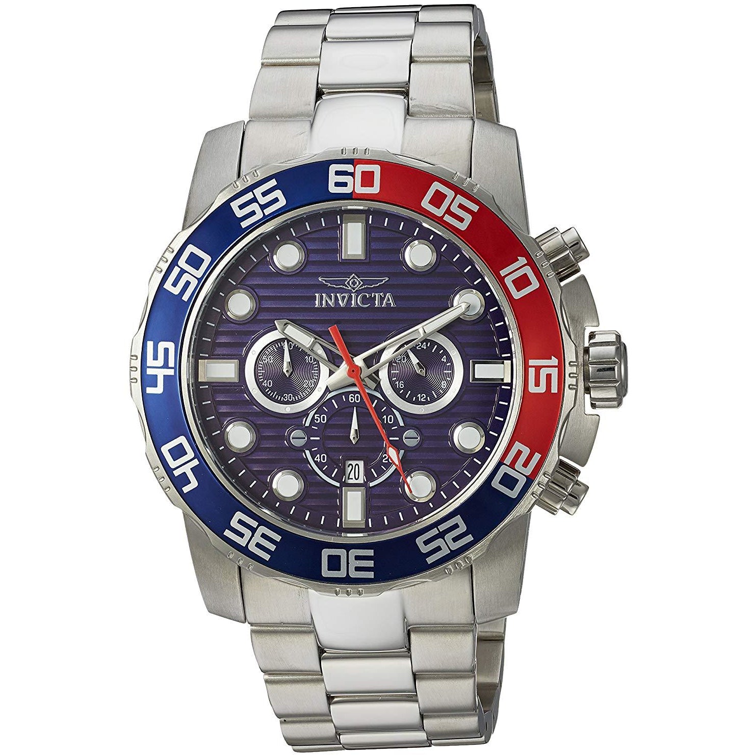 Invicta Men's 'Pro Diver' Quartz Stainless Steel Casual Watch Model 22225 - 3alababak