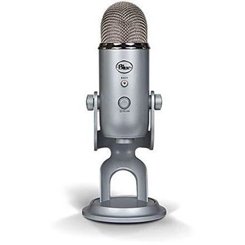 Blue Yeti USB Microphone ­ Silver - 3alababak