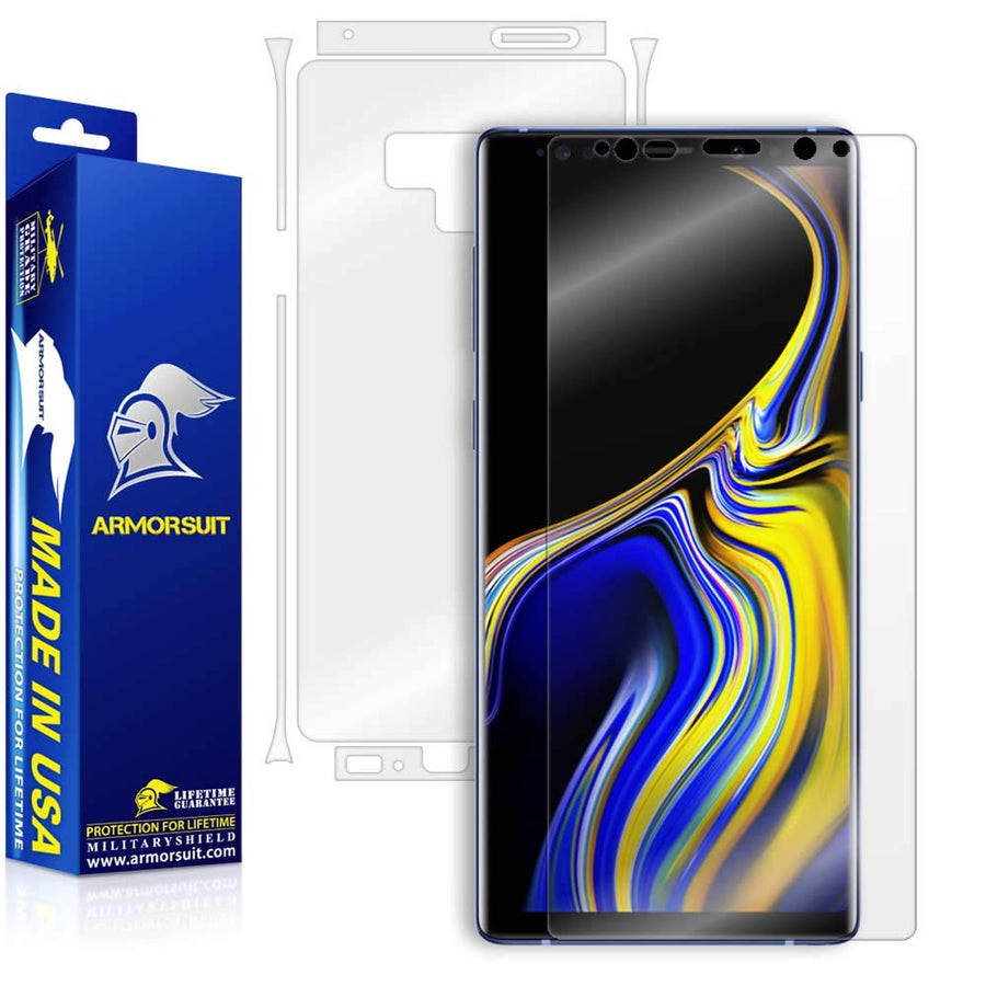 ArmorSuit MilitaryShield Full Body Skin Film & Screen Protector for Samsung Galaxy Note 9 - 3alababak