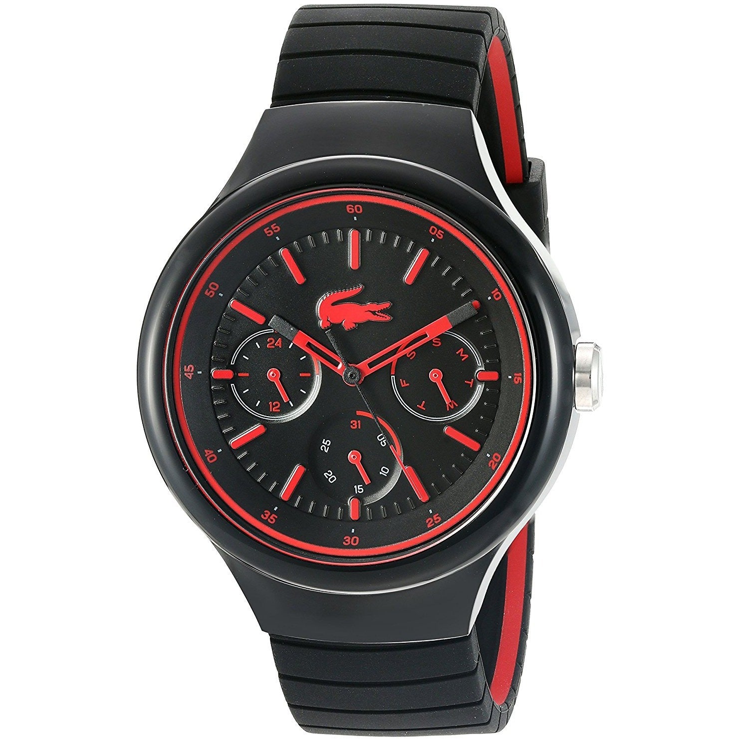 Lacoste Men's Black Dial Watch - 2010868 - 3alababak