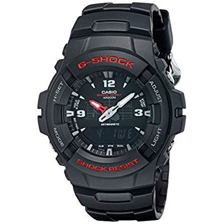 Casio Men's G100-1BV G-Shock Classic Analog-Digital Watch
