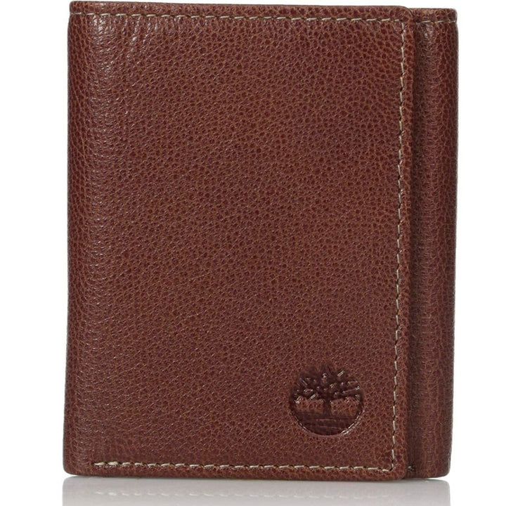 Timberland Men's Leather Rfid Blocking Trifold Security Wallet - 3alababak