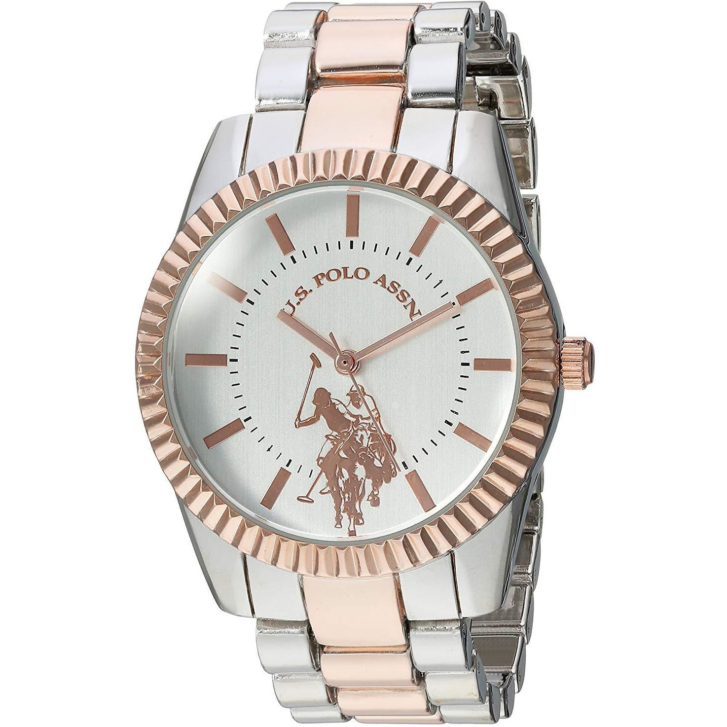 U.S. Polo Assn. Women's Quartz Metal and Alloy Casual Watch Model USC40263 - 3alababak