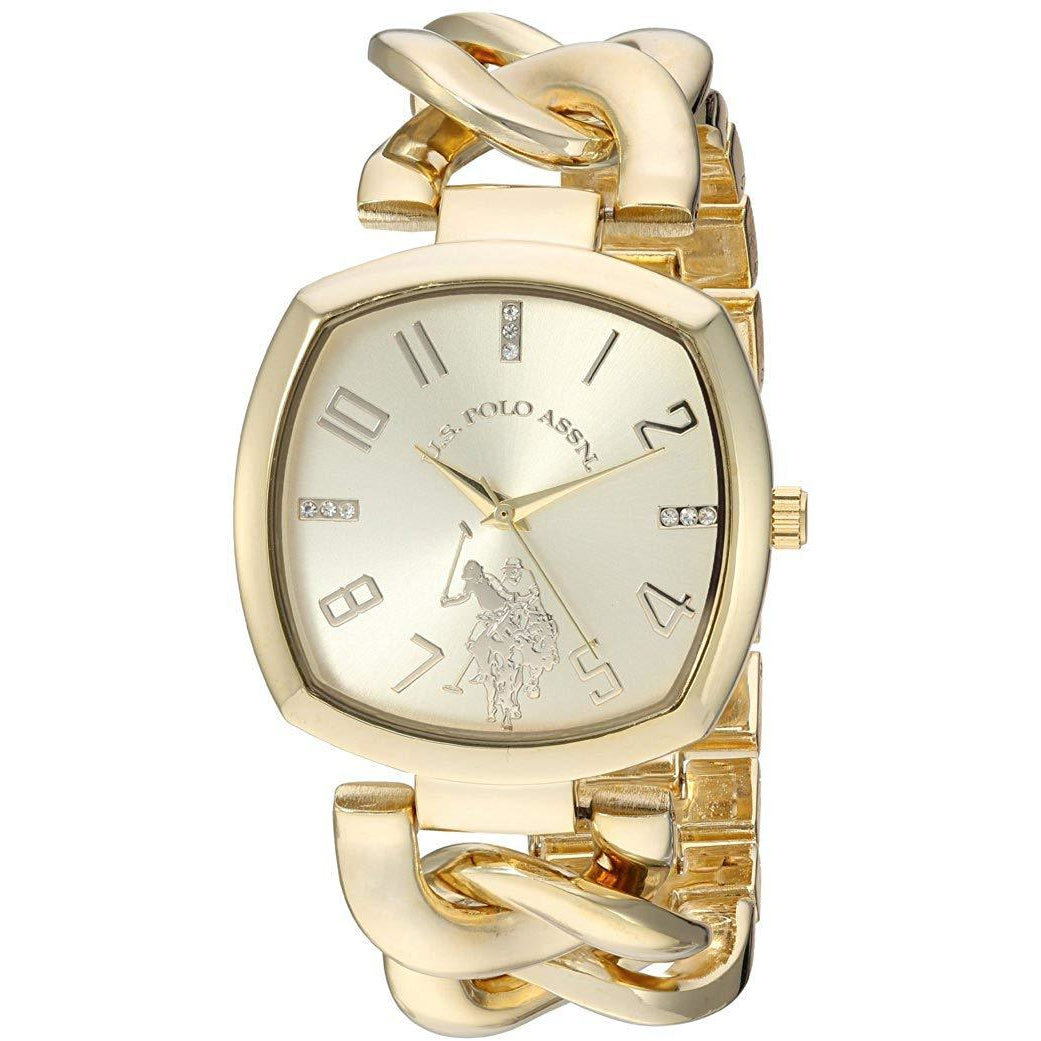 U.S. Polo Assn. Women's Quartz Metal and Alloy Casual Watch Model USC40250AZ - 3alababak