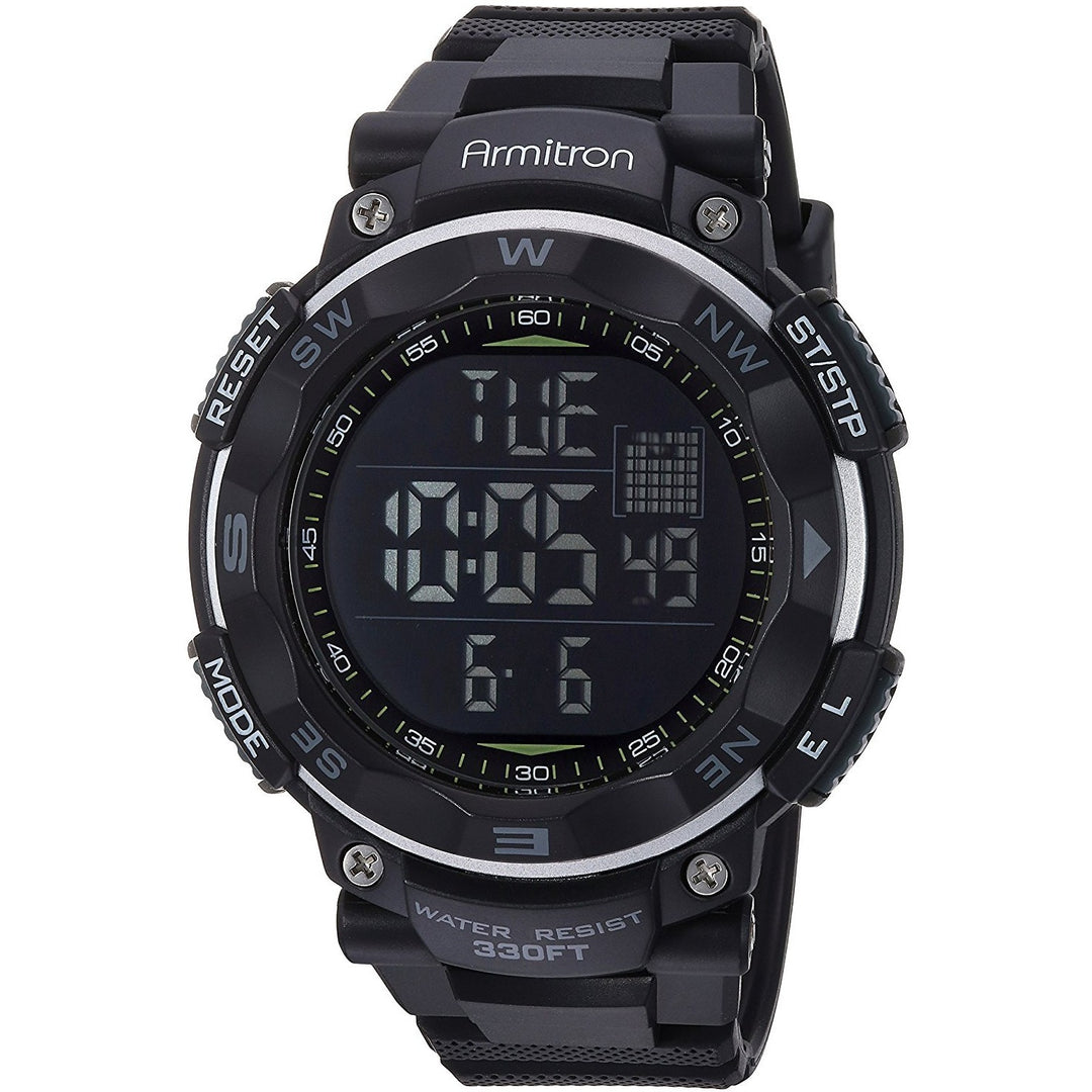 Armitron Sport Men's 40/8254 Digital Chronograph Resin Strap Watch - 3alababak