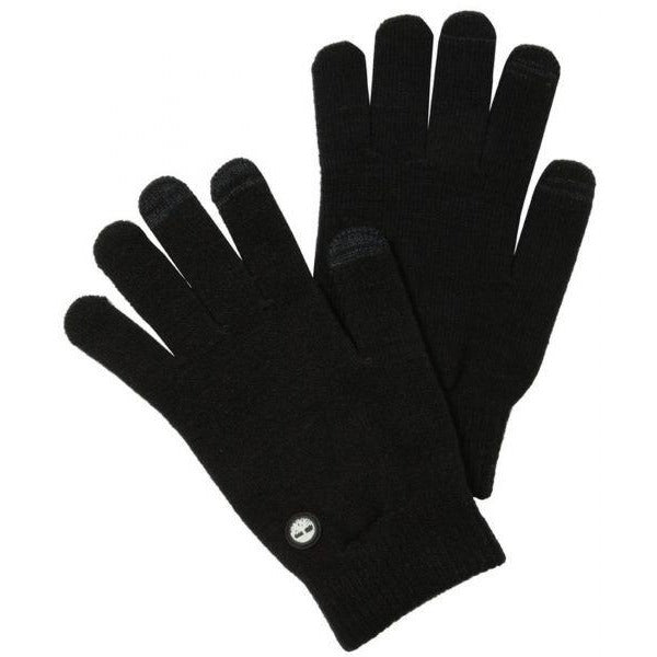 Timberland Black Gloves For Men - 3alababak
