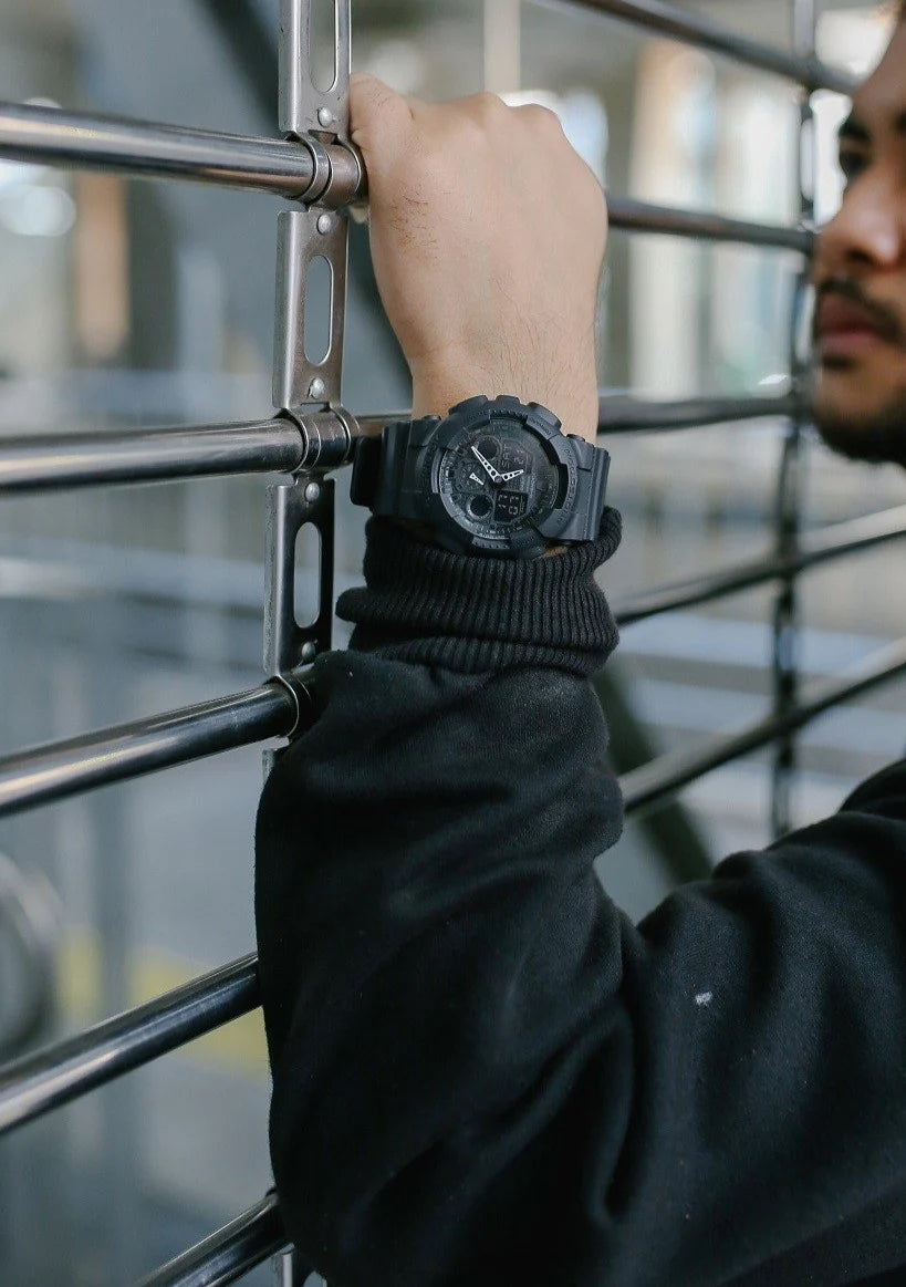 Gshock best sale ga100 1a1