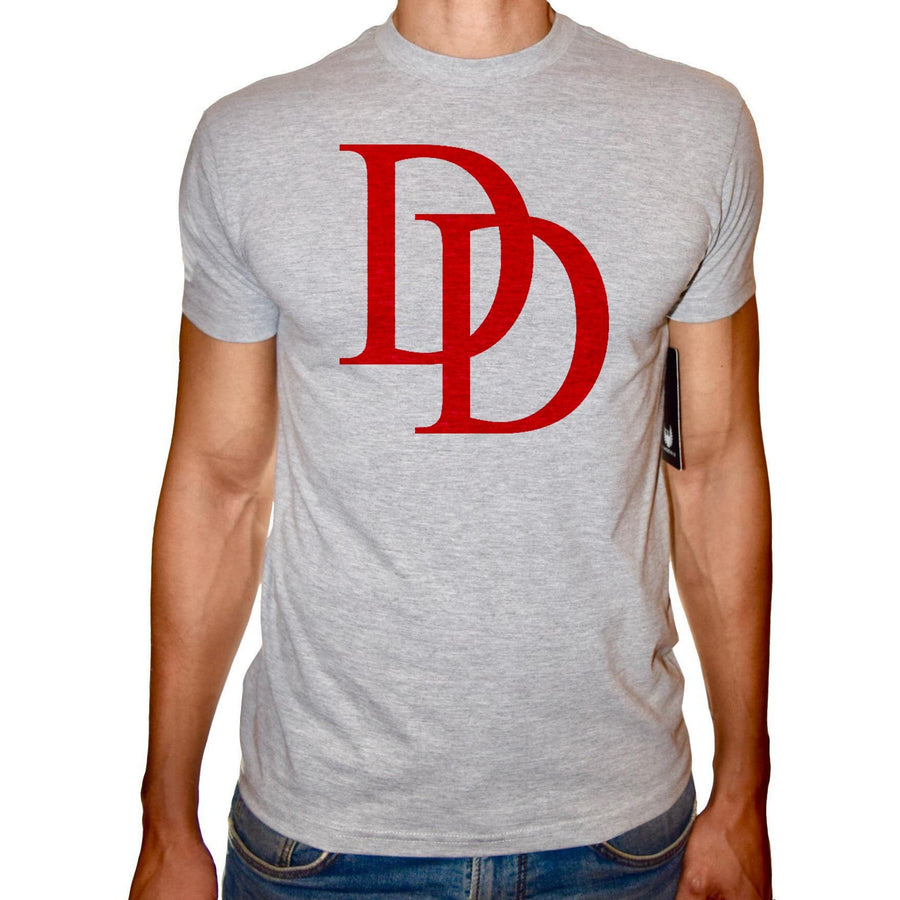 Phoenix GREY Round Neck Printed T-Shirt Men (Daredevil) - 3alababak