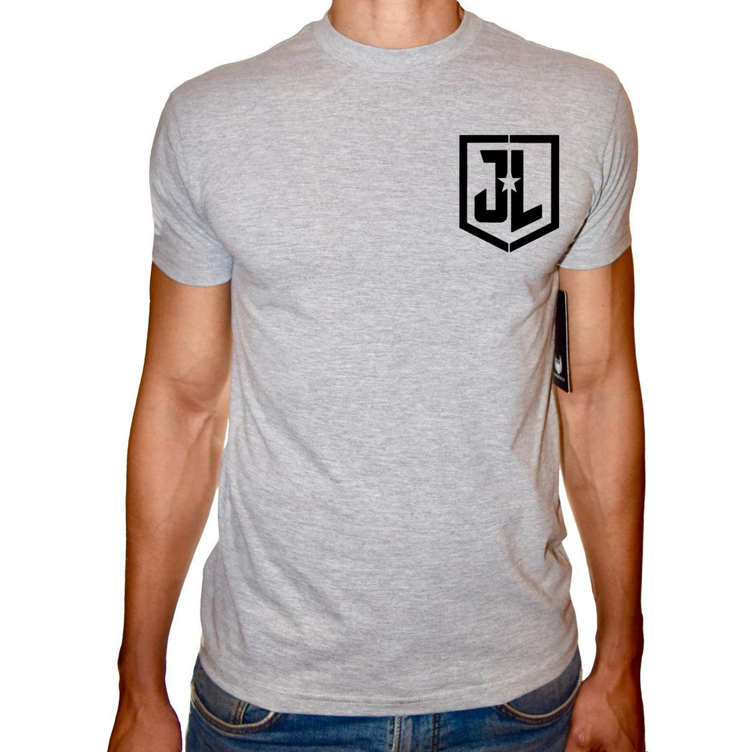 Phoenix GREY Round Neck Printed T-Shirt Men (Justice league) - 3alababak