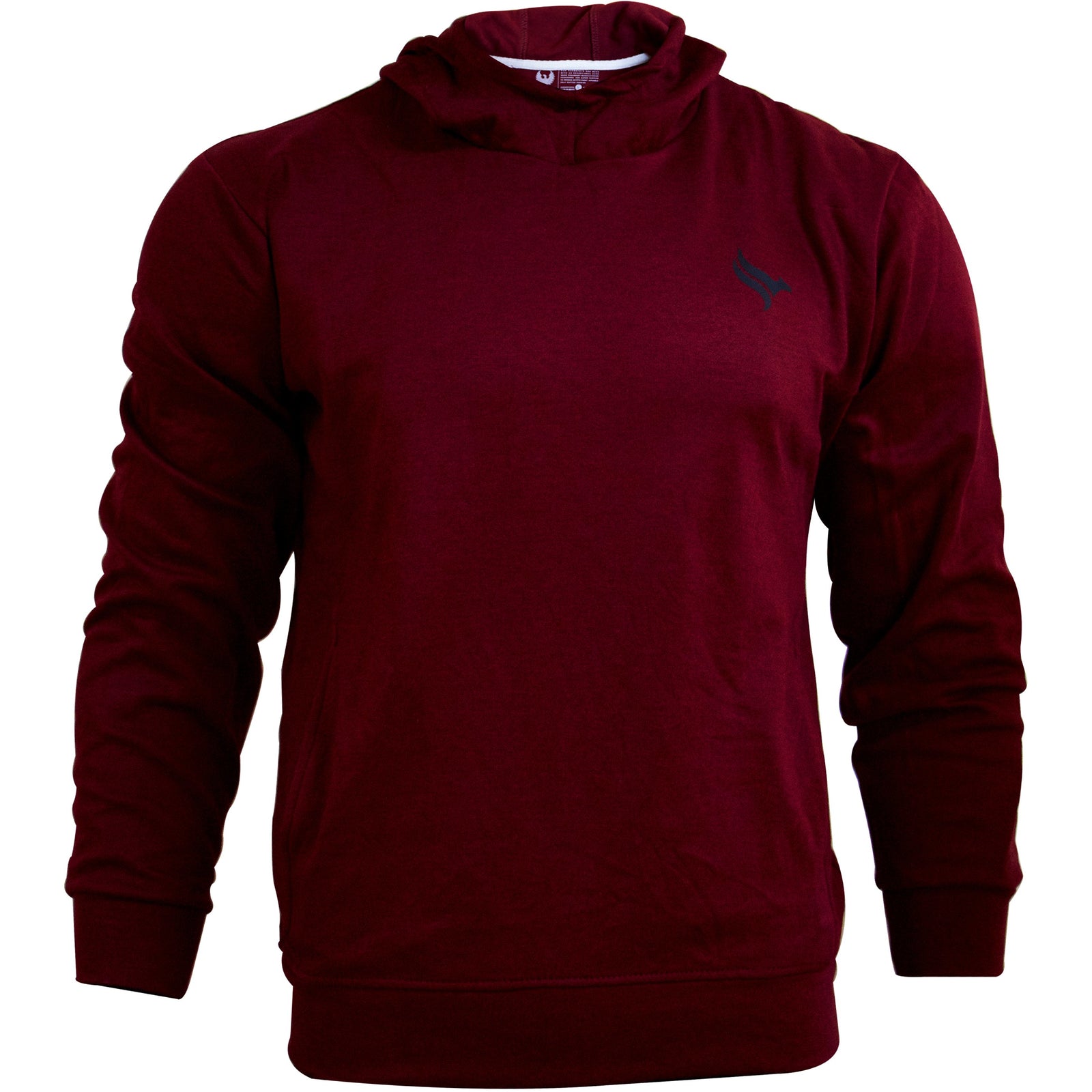 PHOENIX Red Cotton Men's Hoodie Red - 3alababak