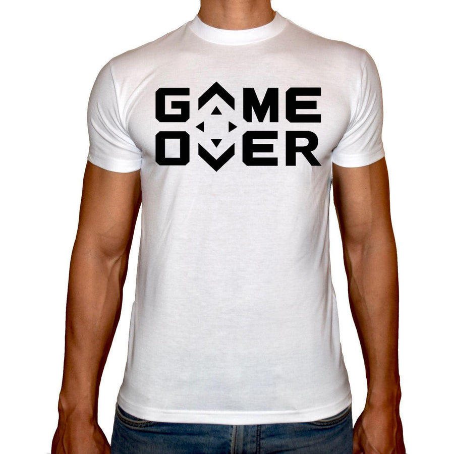 Phoenix WHITE Round Neck Printed T-Shirt Men (Gamer) - 3alababak
