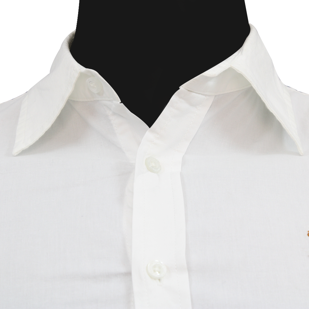 Polo Ralph Lauren Mens Classic Fit Buttondown Oxford Shirt (White
