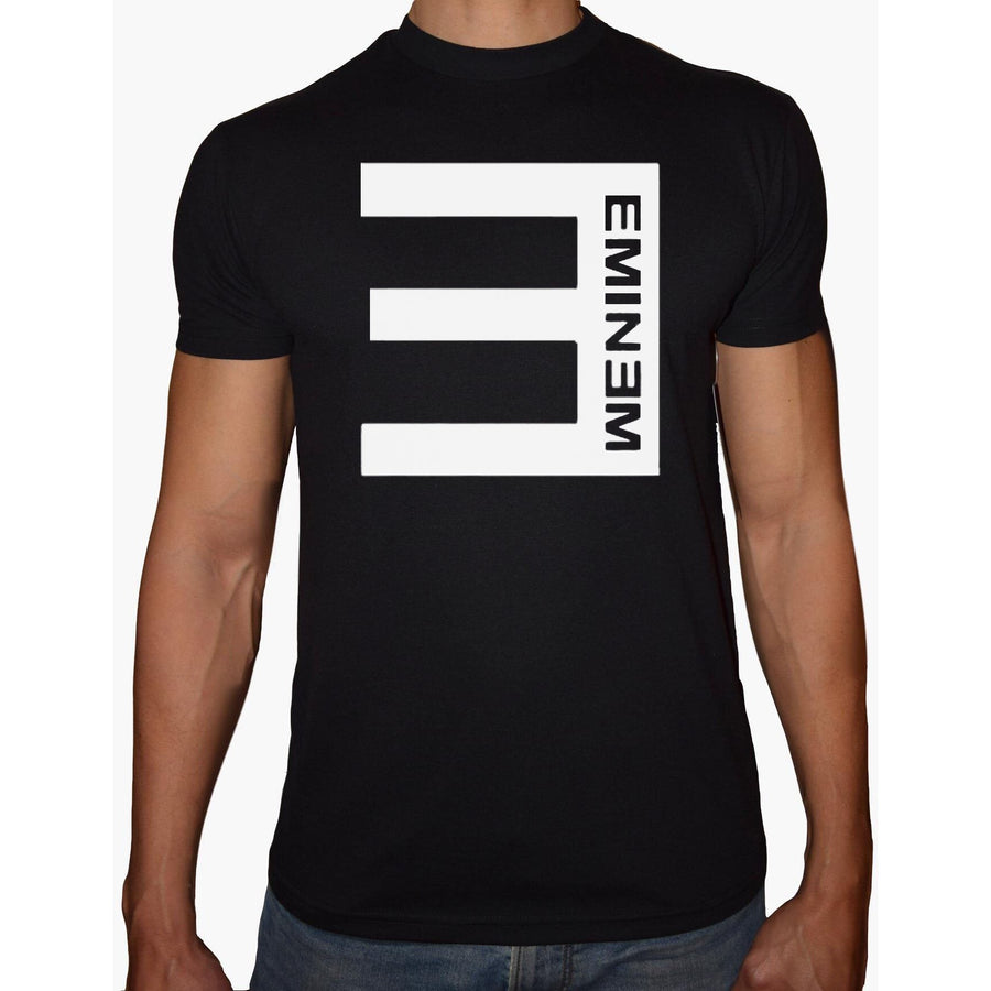 Phoenix Black Round Neck Printed Shirt Men (EMINEM) - 3alababak