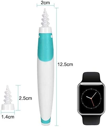 Earwax Remover, Soft Silicone Ear Cleaning Tool, Earwax Removal Tool with 16 Replacement Heads,Safe and Easy to Remove Ear Wax