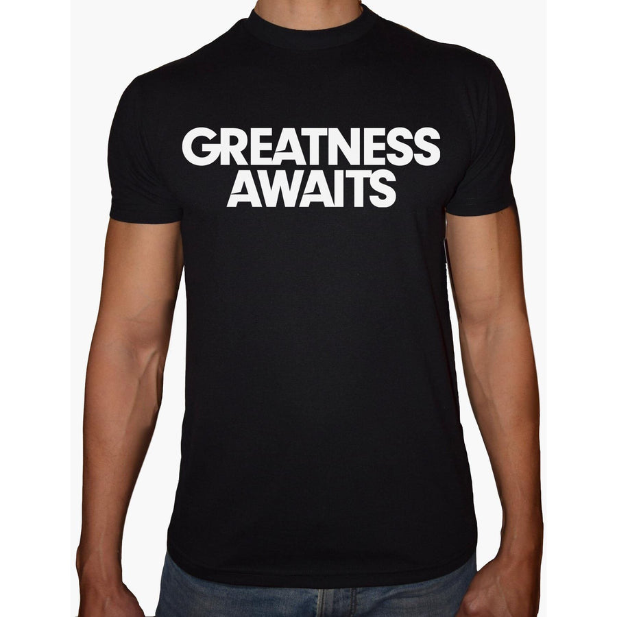 Phoenix Black Round Neck Printed Shirt Men (Greatness) - 3alababak