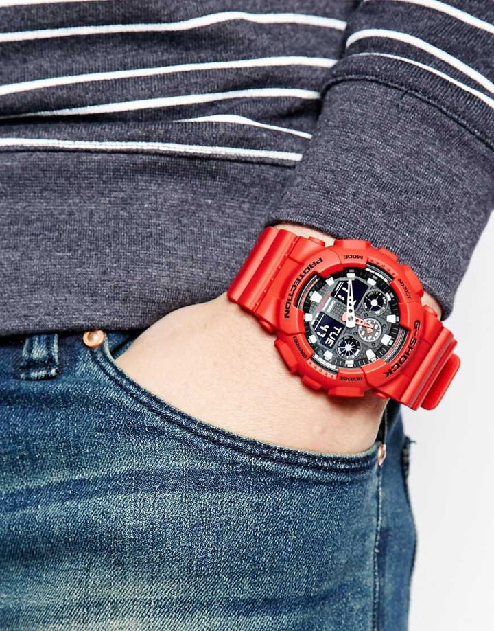 Casio G-SHOCK Men's GA-100B -4ACR Limited Edition Watch