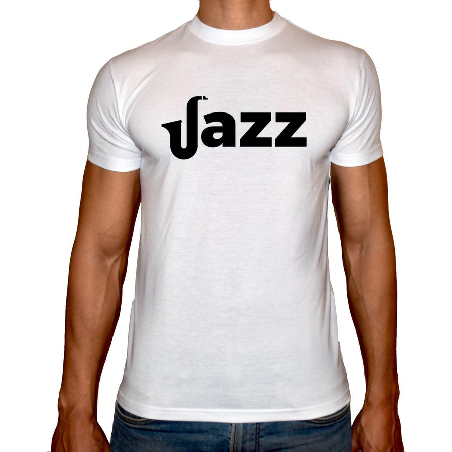 Phoenix WHITE Round Neck Printed Shirt Men (Jazz) - 3alababak