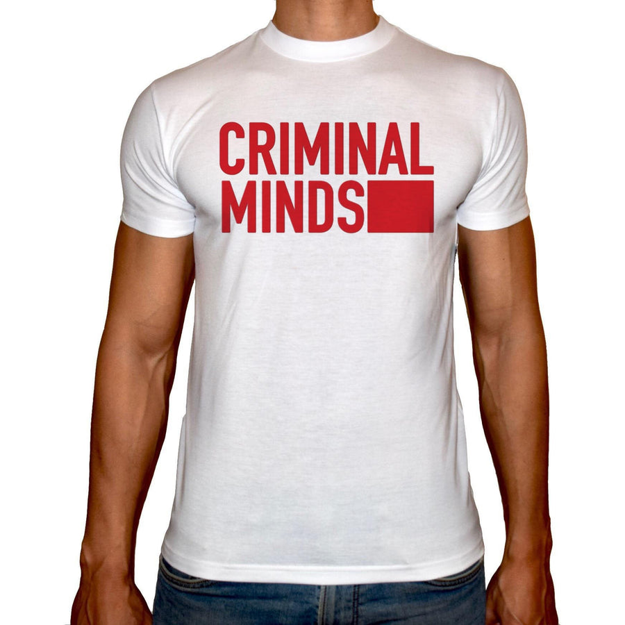 Phoenix WHITE Round Neck Printed Shirt Men (Criminal minds) - 3alababak