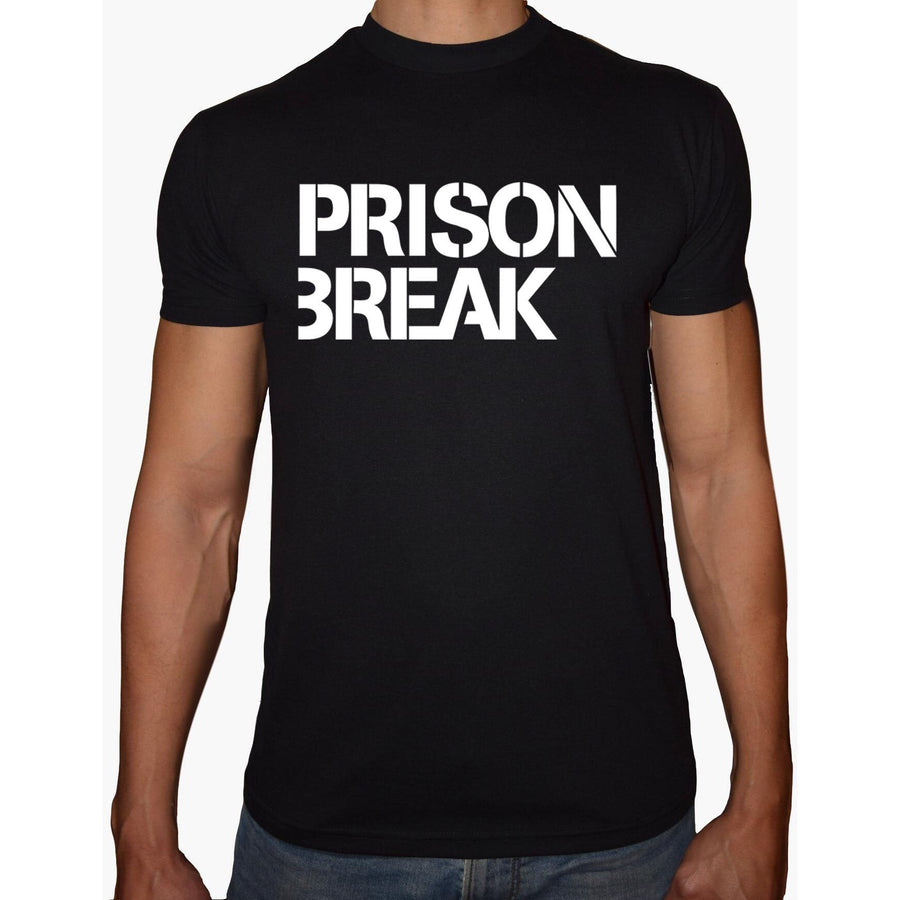 Phoenix Black Round Neck Printed Shirt Men (Prison break) - 3alababak