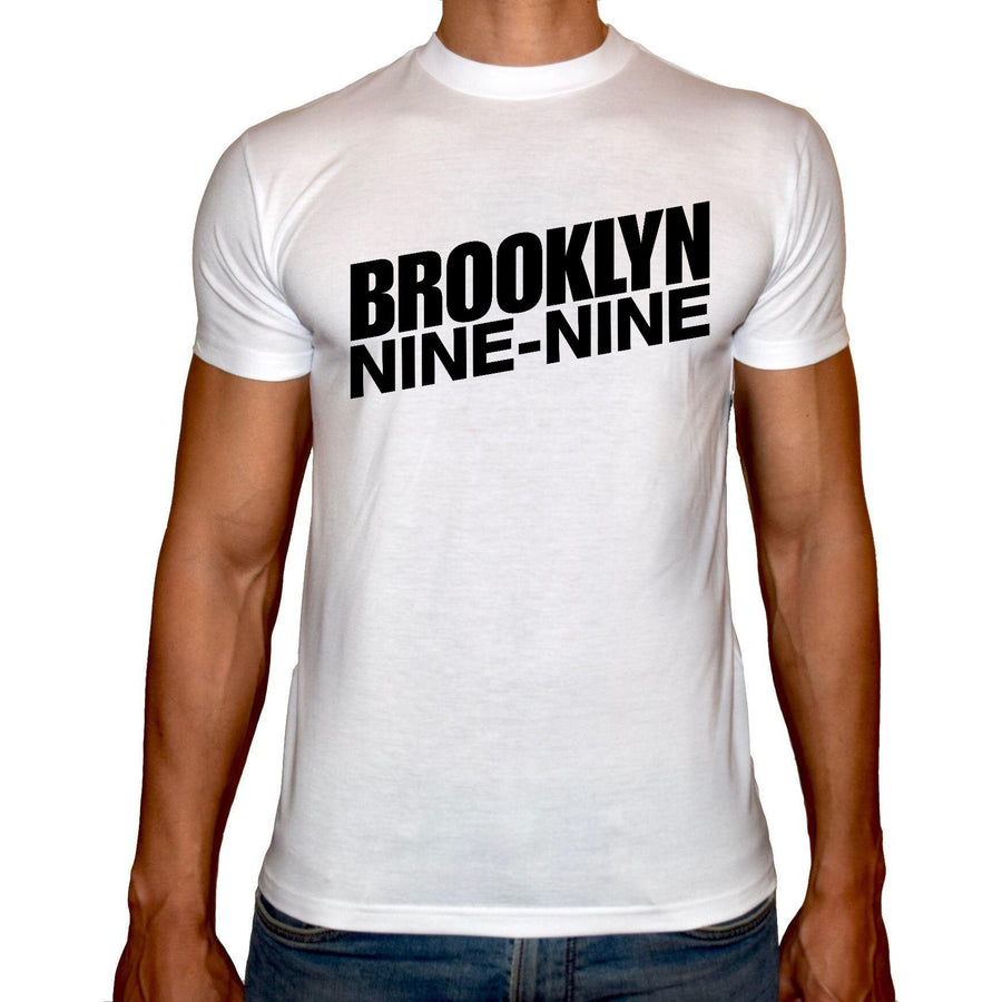 Phoenix WHITE Round Neck Printed Shirt Men (Brooklyn 99) - 3alababak