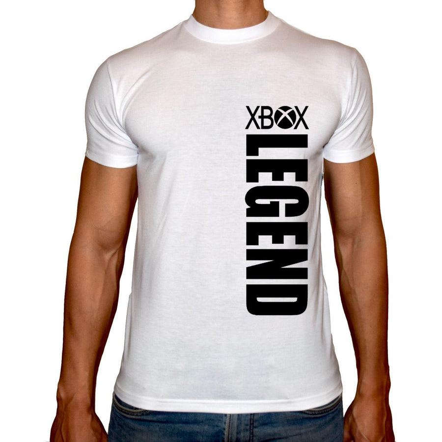 Phoenix WHITE Round Neck Printed Shirt Men (Xbox) - 3alababak