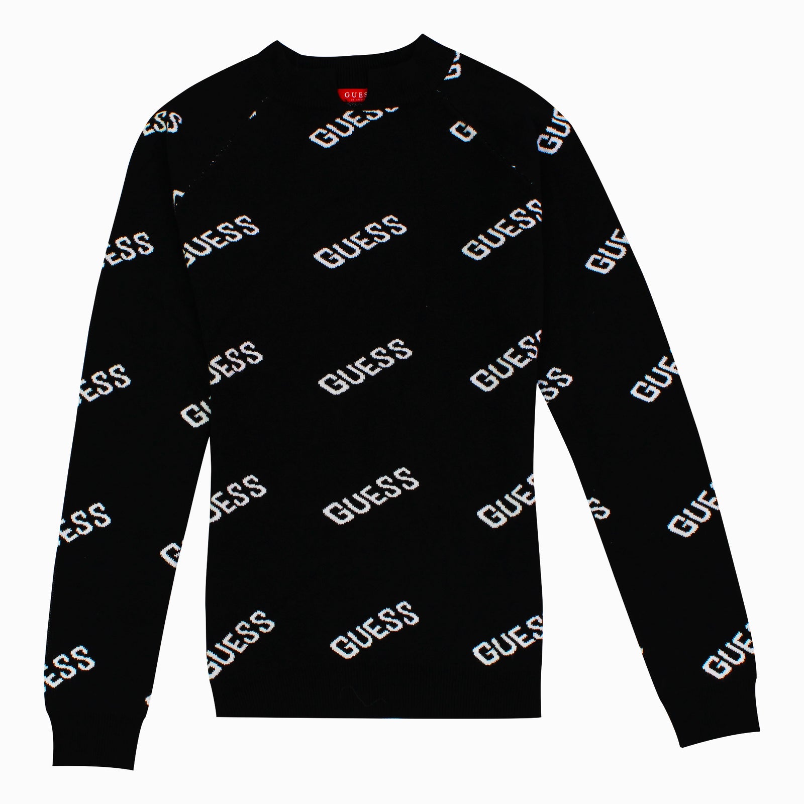 Guess Women Long Sleeve Black Sweater Top - 3alababak