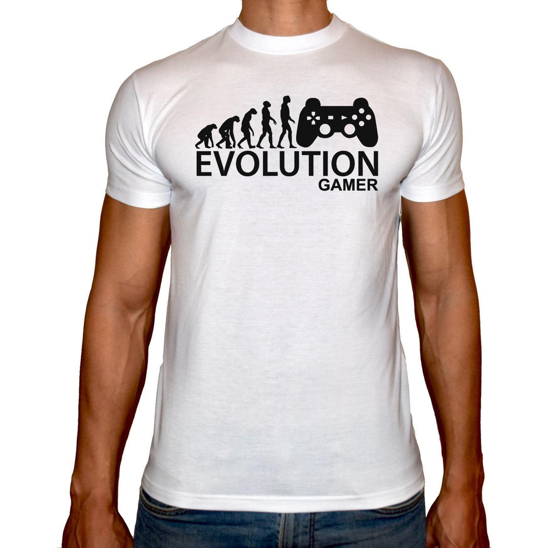 Phoenix WHITE Round Neck Printed T-Shirt Men (Playstation) - 3alababak