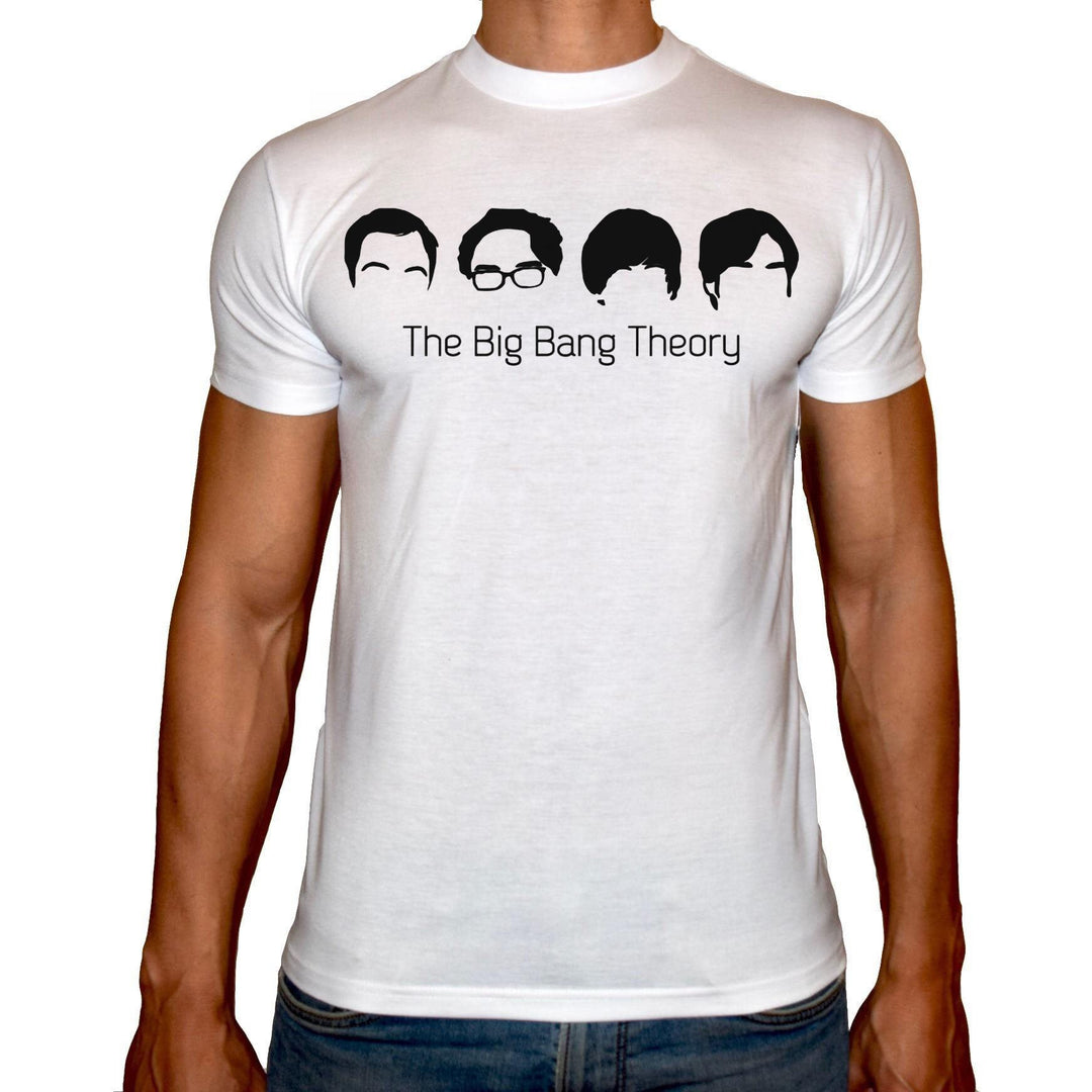 Phoenix WHITE Round Neck Printed T-Shirt Men (Big bang theory) - 3alababak